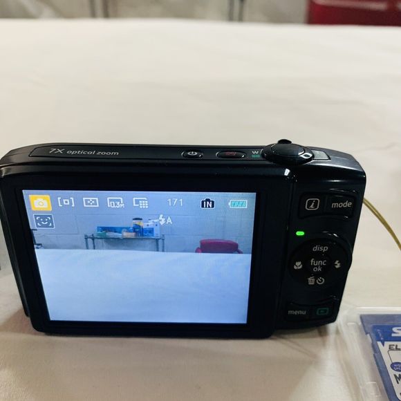 GE General Electric J1470S 14.1MP Digital Camera+2 Btrys+Chgr+1GB 7X Zoom Tested - Picture 9 of 16